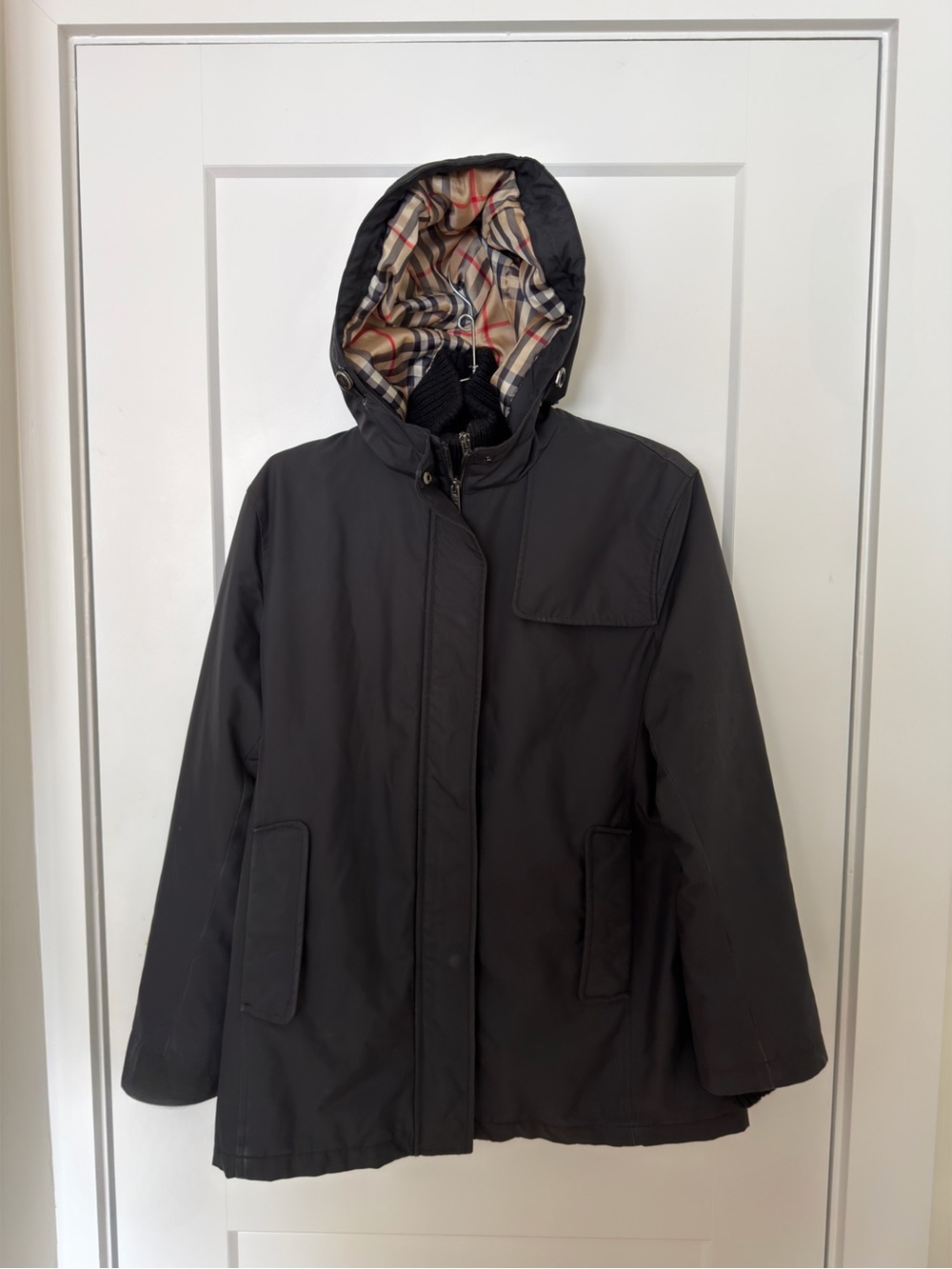 Burberry Calandra Hooded Jacket